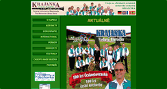 Desktop Screenshot of krajanka.eu